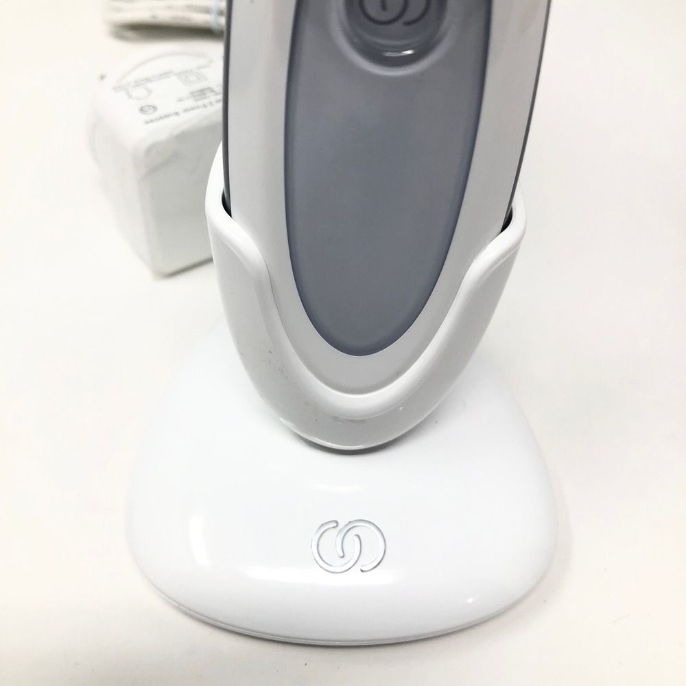 Nu Skin ageLOC LumiSpa Facial Cleansing Device White Blue with Charging Base - Picture 7 of 11